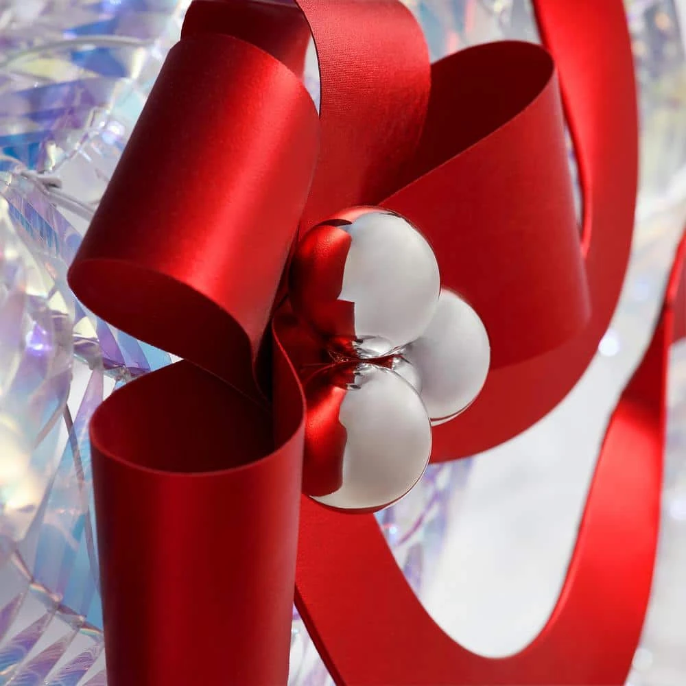 Home Accents Holiday 51 in Iridescent Ribbon Doe Holiday Yard Decoration 7 Home Accents Holiday 51 in Iridescent Ribbon Doe Holiday Yard Decoration - Image 5