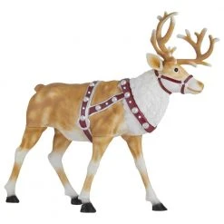 Home Accents Holiday 4.5 ft LED Reindeer Holiday Yard Decoration -HOME ACCENTS HOLIDAY Shop home accents holiday christmas yard decorations 21pa48077 40 1000