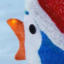 Home Accents Holiday 6 ft Cool White-Warm White LED Penguins Slide Holiday Yard Decoration -HOME ACCENTS HOLIDAY Shop home accents holiday christmas yard decorations 21rt11221111 a0 1000