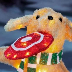 Home Accents Holiday 3.5 ft Warm White LED Snowman and Retriever Holiday Yard Decoration -HOME ACCENTS HOLIDAY Shop home accents holiday christmas yard decorations 21rt27121142 1d 1000