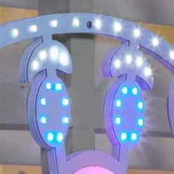 Home Accents Holiday 16 in Hi-Vibrant LED Santa Holiday Yard Decoration -HOME ACCENTS HOLIDAY Shop home accents holiday christmas yard decorations 22le11008 a0 1000