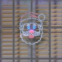 Home Accents Holiday 16 in Hi-Vibrant LED Santa Holiday Yard Decoration -HOME ACCENTS HOLIDAY Shop home accents holiday christmas yard decorations 22le11008 e1 1000