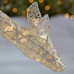 Home Accents Holiday 3 ft Warm White LED Feeding Doe Holiday Yard Decoration -HOME ACCENTS HOLIDAY Shop home accents holiday christmas yard decorations 22rt1262211 a0 1000