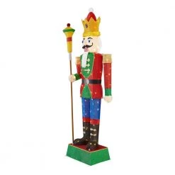 Home Accents Holiday 6 ft Warm White LED Nutcracker Y20 Holiday Yard Decoration -HOME ACCENTS HOLIDAY Shop home accents holiday christmas yard decorations 22rt1852214 40 1000