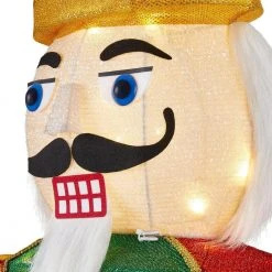 Home Accents Holiday 6 ft Warm White LED Nutcracker Y20 Holiday Yard Decoration -HOME ACCENTS HOLIDAY Shop home accents holiday christmas yard decorations 22rt1852214 a0 1000
