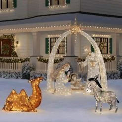 Home Accents Holiday 40 in Warm White LED Camel Holiday Yard Decoration 13 Home Accents Holiday 40 in Warm White LED Camel Holiday Yard Decoration -HOME ACCENTS HOLIDAY Shop home accents holiday christmas yard decorations 22rt2072214 66 1000