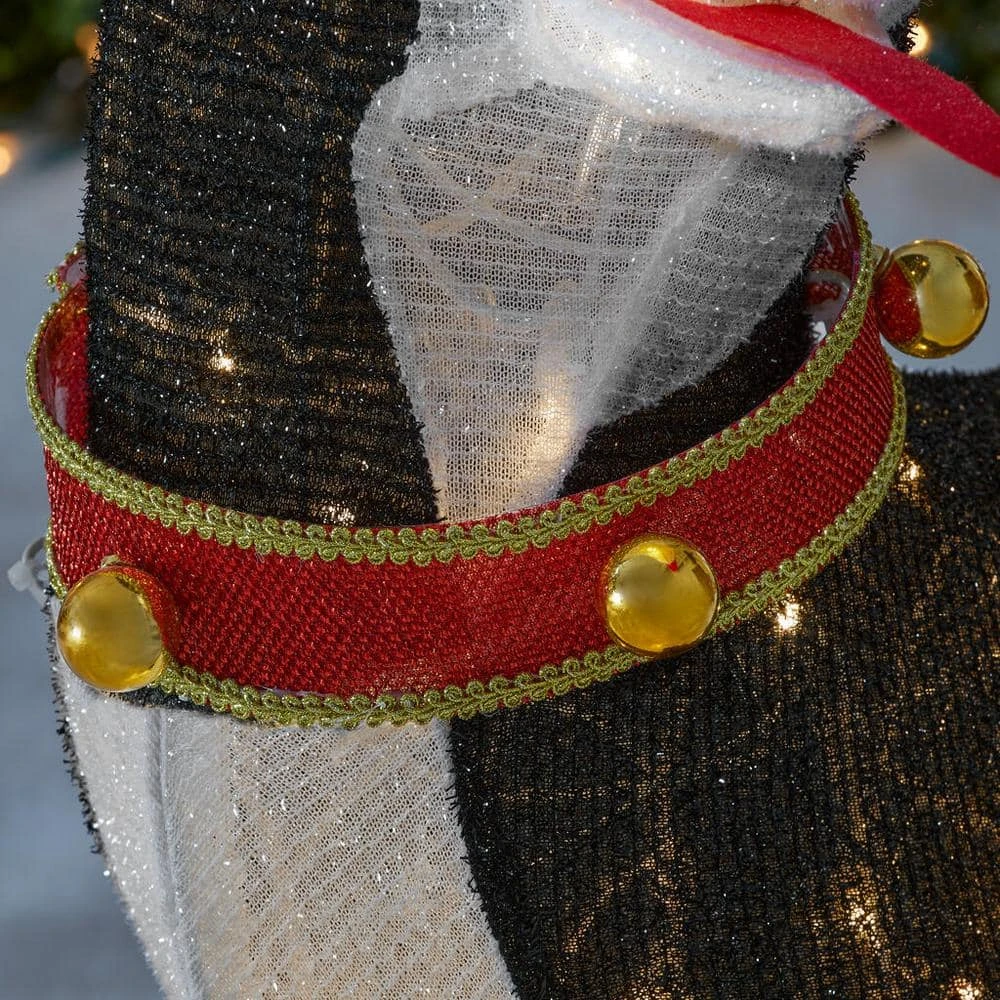 Home Accents Holiday 2.5 ft Warm White LED Husky with Hat Holiday Yard Decoration 7 Home Accents Holiday 2.5 ft Warm White LED Husky with Hat Holiday Yard Decoration - Image 5