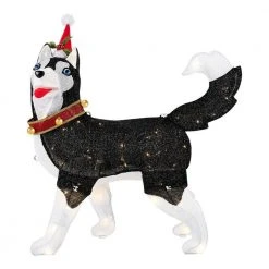 Home Accents Holiday 2.5 ft Warm White LED Husky with Hat Holiday Yard Decoration 10 Home Accents Holiday 2.5 ft Warm White LED Husky with Hat Holiday Yard Decoration -HOME ACCENTS HOLIDAY Shop home accents holiday christmas yard decorations 22rt2152214 40 1000