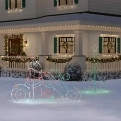 Home Accents Holiday 5.5 ft Silhouette Christmas Tree Holiday Yard Decoration -HOME ACCENTS HOLIDAY Shop home accents holiday christmas yard decorations 22rt5662235yx 1d 1000