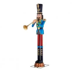 Home Accents Holiday 8 ft Trumpeting Nutcracker Holiday Yard Decoration -HOME ACCENTS HOLIDAY Shop home accents holiday christmas yard decorations 22sv23302 40 1000