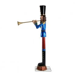Home Accents Holiday 8 ft Trumpeting Nutcracker Holiday Yard Decoration -HOME ACCENTS HOLIDAY Shop home accents holiday christmas yard decorations 22sv23302 44 1000