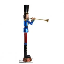 Home Accents Holiday 8 ft Trumpeting Nutcracker Holiday Yard Decoration -HOME ACCENTS HOLIDAY Shop home accents holiday christmas yard decorations 22sv23302 4f 1000