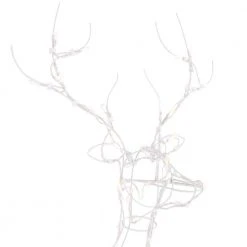 Home Accents Holiday 4 ft Warm White LED White Wire Buck Holiday Yard Decoration 13 Home Accents Holiday 4 ft Warm White LED White Wire Buck Holiday Yard Decoration -HOME ACCENTS HOLIDAY Shop home accents holiday christmas yard decorations ty070 1713 1d 1000