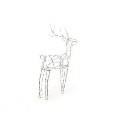 Home Accents Holiday 4 ft Warm White LED White Wire Buck Holiday Yard Decoration 11 Home Accents Holiday 4 ft Warm White LED White Wire Buck Holiday Yard Decoration -HOME ACCENTS HOLIDAY Shop home accents holiday christmas yard decorations ty070 1713 40 1000
