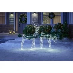 Home Accents Holiday 4 ft Warm White LED White Wire Buck Holiday Yard Decoration 10 Home Accents Holiday 4 ft Warm White LED White Wire Buck Holiday Yard Decoration -HOME ACCENTS HOLIDAY Shop home accents holiday christmas yard decorations ty070 1713 e1 1000
