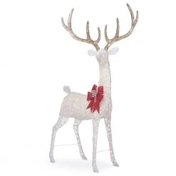 Home Accents Holiday 8.5 ft Warm White LED Giant Buck with Bow Holiday Yard Decoration 15 Home Accents Holiday 8.5 ft Warm White LED Giant Buck with Bow Holiday Yard Decoration -HOME ACCENTS HOLIDAY Shop home accents holiday christmas yard decorations ty285 1911 40 1000