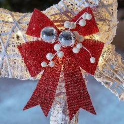 Home Accents Holiday 2-Piece Warm White LED Doe and Fawn Holiday Yard Decoration -HOME ACCENTS HOLIDAY Shop home accents holiday christmas yard decorations ty406 1911 1d 1000