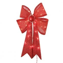 Home Accents Holiday 2 ft Incandescent Lighted Tinsel Bow Holiday Yard Decoration 12 Home Accents Holiday 2 ft Incandescent Lighted Tinsel Bow Holiday Yard Decoration -HOME ACCENTS HOLIDAY Shop home accents holiday christmas yard decorations ty419 914 1d 1000