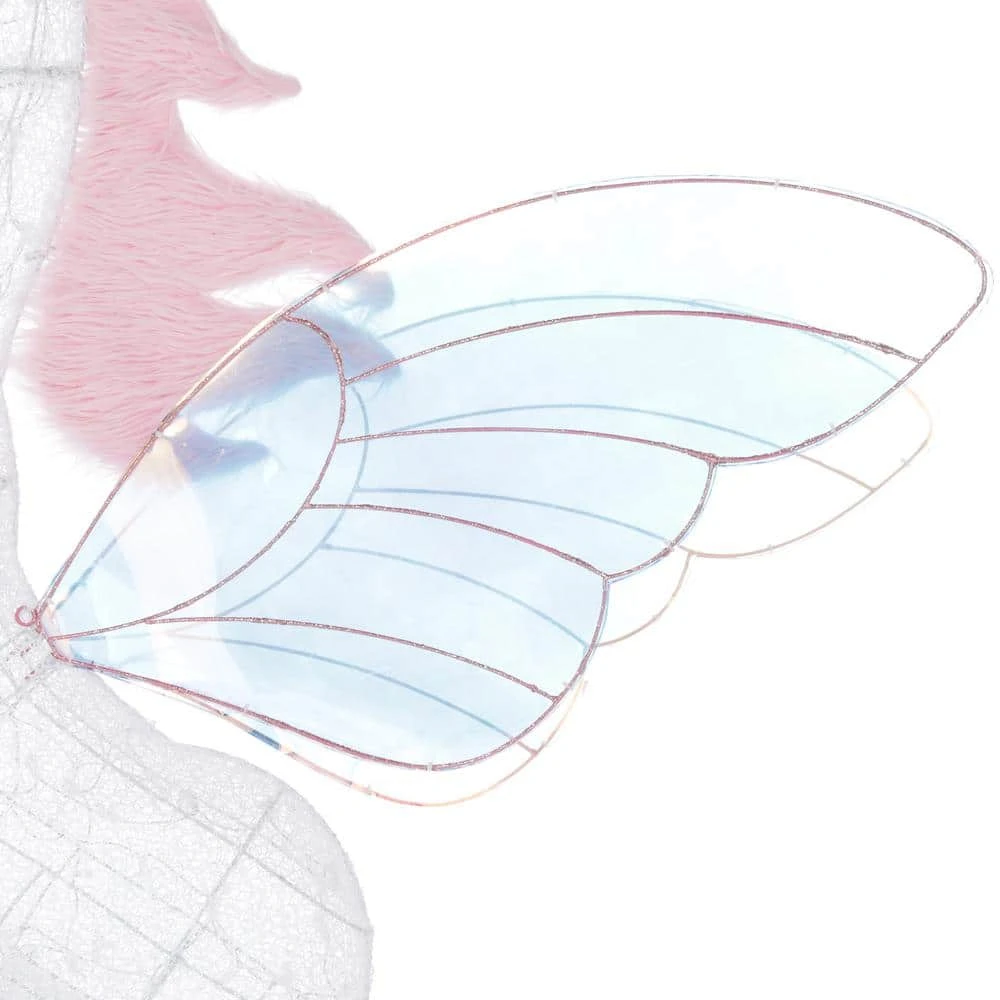 Home Accents Holiday 6 ft Cool White LED Unicorn with Wings Holiday Yard Decoration 7 Home Accents Holiday 6 ft Cool White LED Unicorn with Wings Holiday Yard Decoration - Image 5