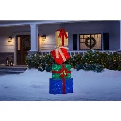 Home Accents Holiday 4.5 ft LED Stacked Gift Box Set Holiday Yard Decoration 8 Home Accents Holiday 4.5 ft LED Stacked Gift Box Set Holiday Yard Decoration -HOME ACCENTS HOLIDAY Shop home accents holiday christmas yard decorations ty545 2014 e1 1000
