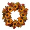 Home Accents Holiday 30 in Sunflower and Berry Fall Harvest Wreath -HOME ACCENTS HOLIDAY Shop home accents holiday fall wreaths 21ge10032 64 1000