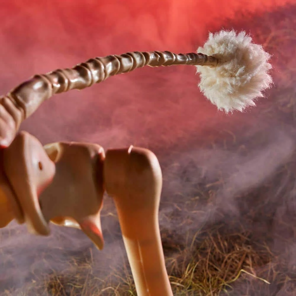 Home Accents Holiday 17 in. Animated Skeleton Poodle with LED Eyes 6 Home Accents Holiday 17 in. Animated Skeleton Poodle with LED Eyes - Image 4