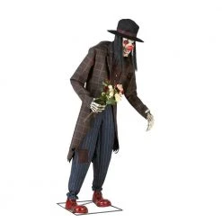Home Accents Holiday 7 ft Animated Teary the Clown Halloween Animatronic -HOME ACCENTS HOLIDAY Shop home accents holiday halloween animatronics 22sv23267 40 1000