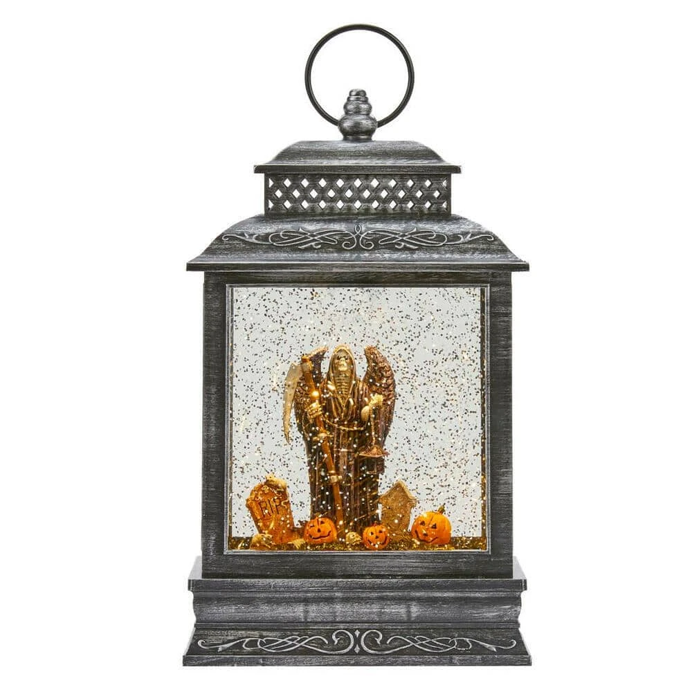 Home Accents Holiday 10.5 in Reaper Scene Water Lantern Tabletop Halloween Decoration 3 Home Accents Holiday 10.5 in Reaper Scene Water Lantern Tabletop Halloween Decoration