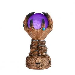 Home Accents Holiday 9.5 in LED Hands Crystal Ball Halloween Decoration -HOME ACCENTS HOLIDAY Shop home accents holiday halloween tabletop decorations 22dk00071 40 1000