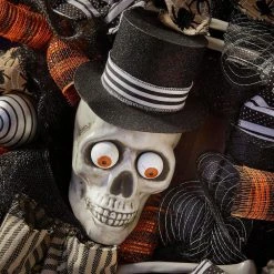 Home Accents Holiday 20 in Skeleton Mesh Halloween Wreath -HOME ACCENTS HOLIDAY Shop home accents holiday halloween wreaths asm khmra004 1d 1000