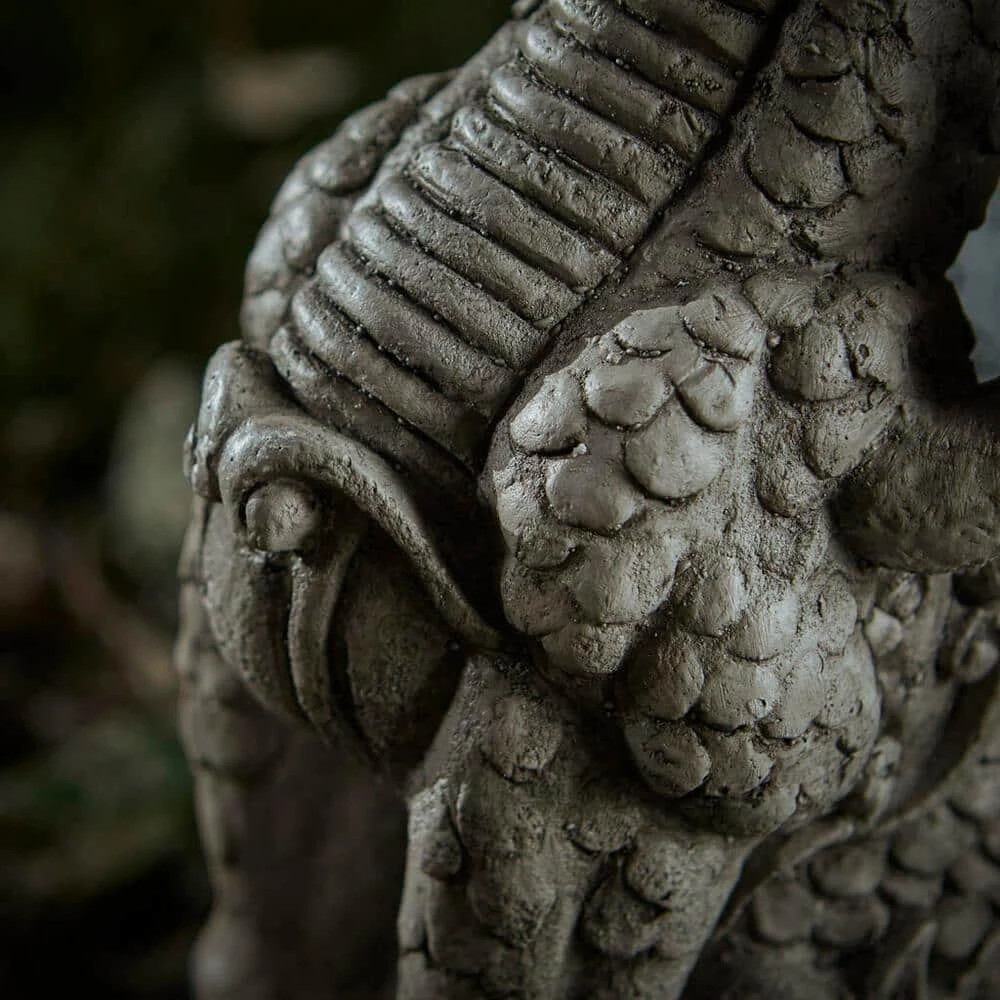 Home Accents Holiday 2 ft Concrete Gryphon Statue Halloween Yard Decoration 7 Home Accents Holiday 2 ft Concrete Gryphon Statue Halloween Yard Decoration - Image 5