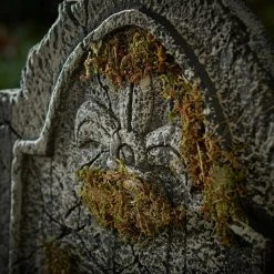 Home Accents Holiday 2 ft Fleur De Lis Styrofoam Tombstone -HOME ACCENTS HOLIDAY Shop home accents holiday halloween yard decorations 22sv22536 a0 1000