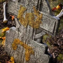 Home Accents Holiday 2 ft RIP Cross Styrofoam Tombstone -HOME ACCENTS HOLIDAY Shop home accents holiday halloween yard decorations 22sv23561 a0 1000