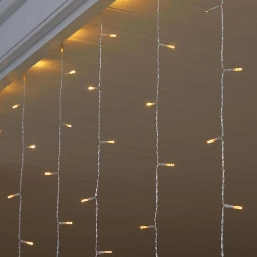 Home Accents Holiday 600L Warm White LED Weeping Willow Icicle 5 Home Accents Holiday 600L Warm White LED Weeping Willow Icicle - Image 3