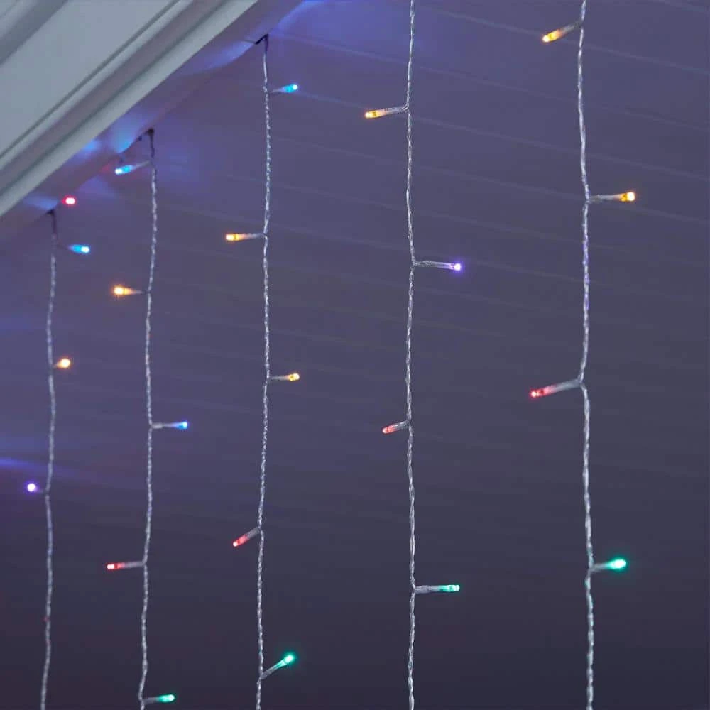 Home Accents Holiday 600L Multi LED Weeping Willow Icicle Lights 5 Home Accents Holiday 600L Multi LED Weeping Willow Icicle Lights - Image 3
