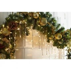 Home Accents Holiday 300L Clear Incandescent Mini Icicle Lights 15 Home Accents Holiday 300L Clear Incandescent Mini Icicle Lights -HOME ACCENTS HOLIDAY Shop home accents holiday icicle lights tol 300 6wb c c 77 1000