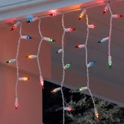 Home Accents Holiday 300L Multi Incandescent Mini Icicle Lights -HOME ACCENTS HOLIDAY Shop home accents holiday icicle lights tol 300 6wb c m 40 1000
