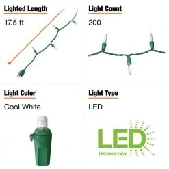 Home Accents Holiday 200L Cool White Dome LED Icicle Lights -HOME ACCENTS HOLIDAY Shop home accents holiday icicle lights ty271 1115 w a0 1000