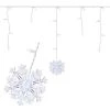 Home Accents Holiday 70L Cool White Dome Icicle With Snowflakes Lights