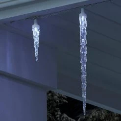 Home Accents Holiday 25L Cool White LED Icicle Lights -HOME ACCENTS HOLIDAY Shop home accents holiday icicle lights ty771 1315 a0 1000