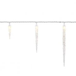 Home Accents Holiday 25L Warm White LED Icicle Lights -HOME ACCENTS HOLIDAY Shop home accents holiday icicle lights ty771 1315ww 40 1000