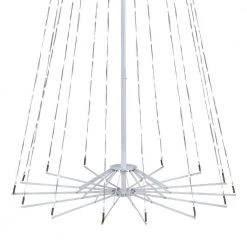 Home Accents Holiday 8 ft 31 Function LED Cone Tree Holiday Yard Decoration -HOME ACCENTS HOLIDAY Shop home accents holiday outdoor christmas trees 22ky10004 a0 1000