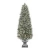 Home Accents Holiday 6 ft Sparkling Amelia Potted Christmas Tree