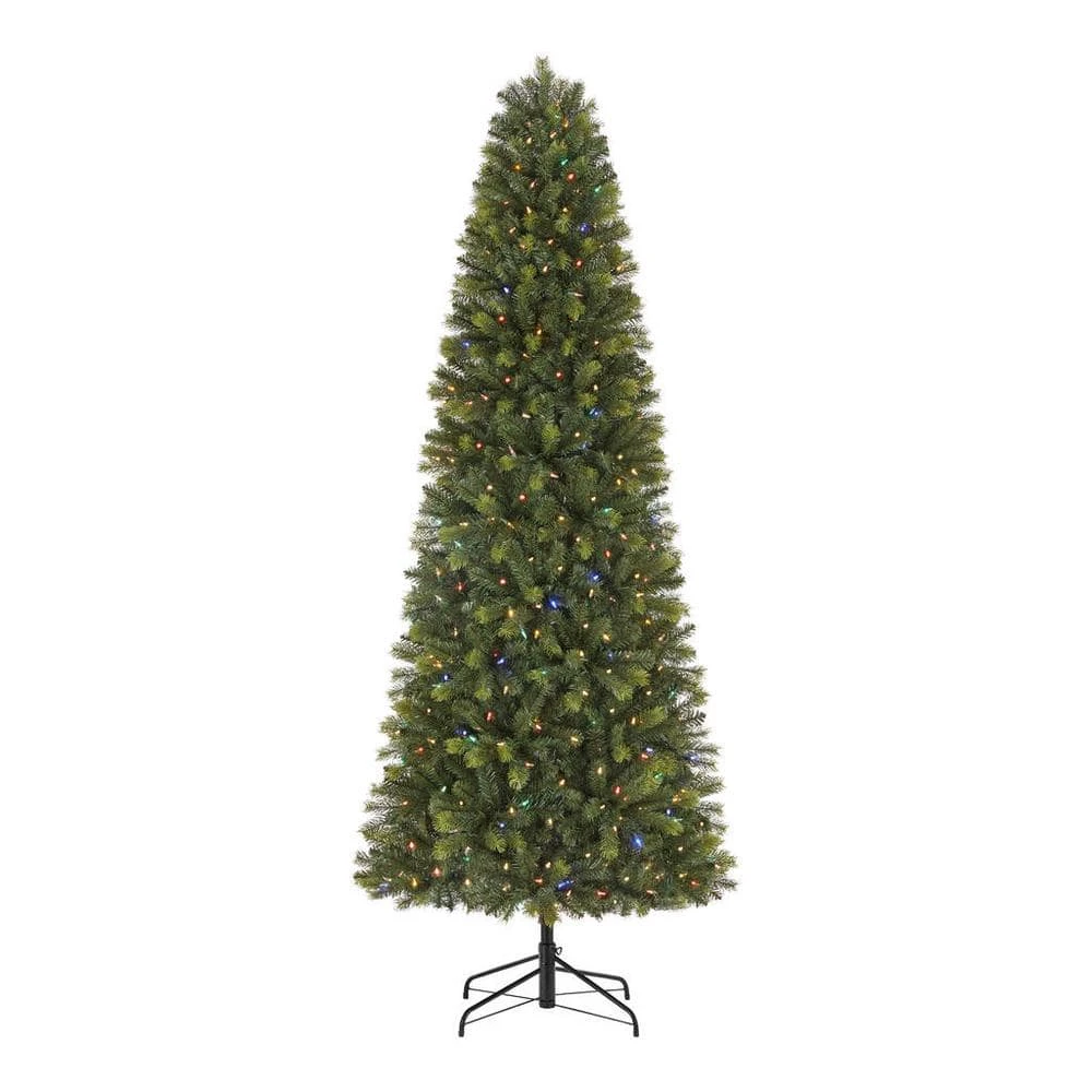 Home Accents Holiday 7.5 ft Barbour White Spruce Slim Christmas Tree 5 Home Accents Holiday 7.5 ft Barbour White Spruce Slim Christmas Tree - Image 3