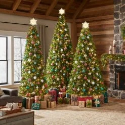Home Accents Holiday 9 ft Barbour White Spruce Christmas Tree -HOME ACCENTS HOLIDAY Shop home accents holiday pre lit christmas trees 22hd20053 66 1000