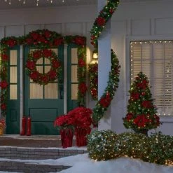 Home Accents Holiday 4.5 ft Berry Bliss Potted Christmas Tree 12 Home Accents Holiday 4.5 ft Berry Bliss Potted Christmas Tree -HOME ACCENTS HOLIDAY Shop home accents holiday pre lit christmas trees chzh3811995th8 1d 1000