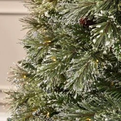 Home Accents Holiday 7.5 ft Sparkling Amelia Pine Christmas Tree -HOME ACCENTS HOLIDAY Shop home accents holiday pre lit christmas trees tg76m3acdl19 40 1000