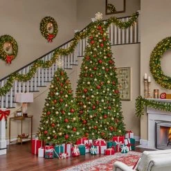 Home Accents Holiday 7.5 ft Wesley Pine Christmas Tree 12 Home Accents Holiday 7.5 ft Wesley Pine Christmas Tree -HOME ACCENTS HOLIDAY Shop home accents holiday pre lit christmas trees tg76m3baqd00 1d 1000