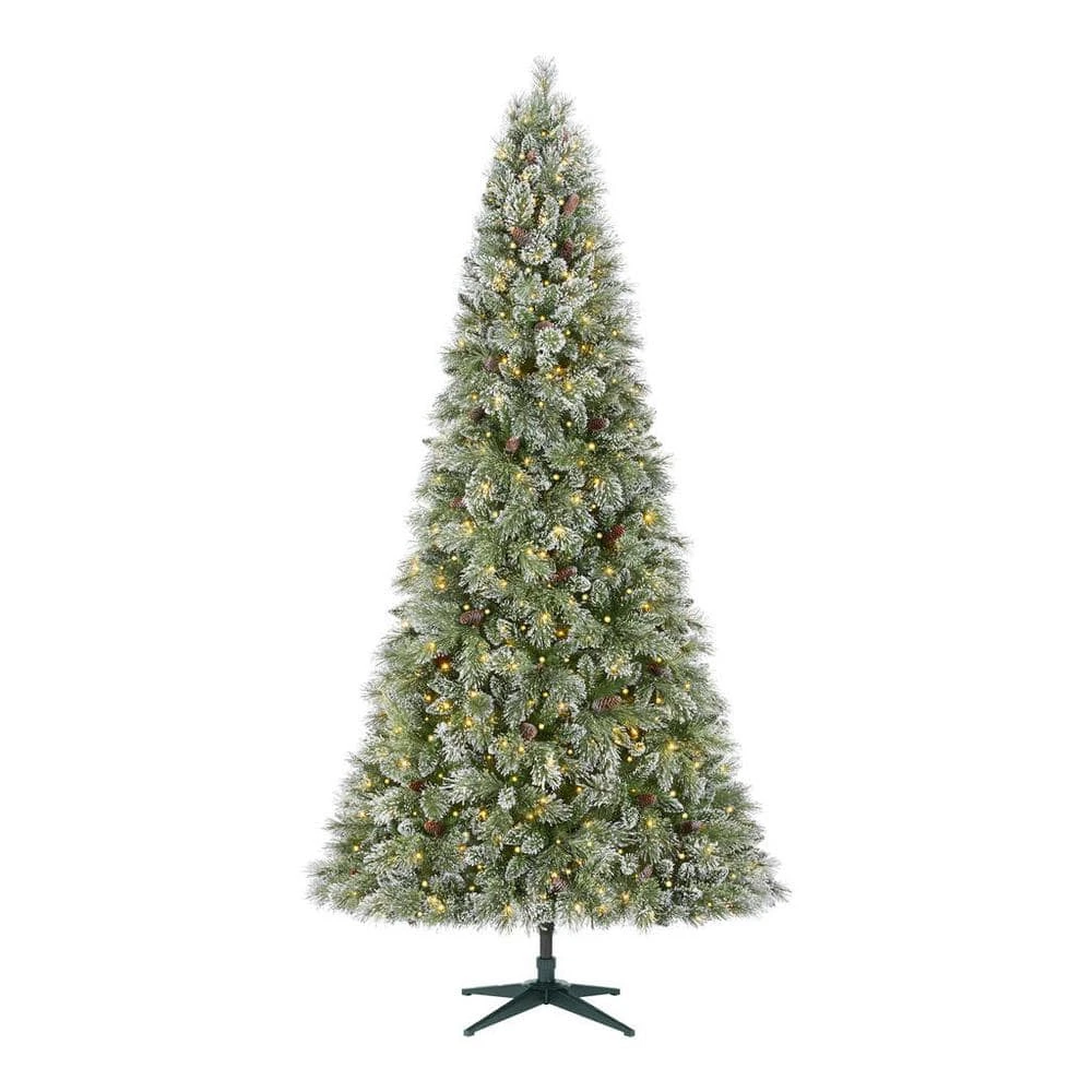 Home Accents Holiday 9 ft Sparkling Amelia Pine Christmas Tree 3 Home Accents Holiday 9 ft Sparkling Amelia Pine Christmas Tree