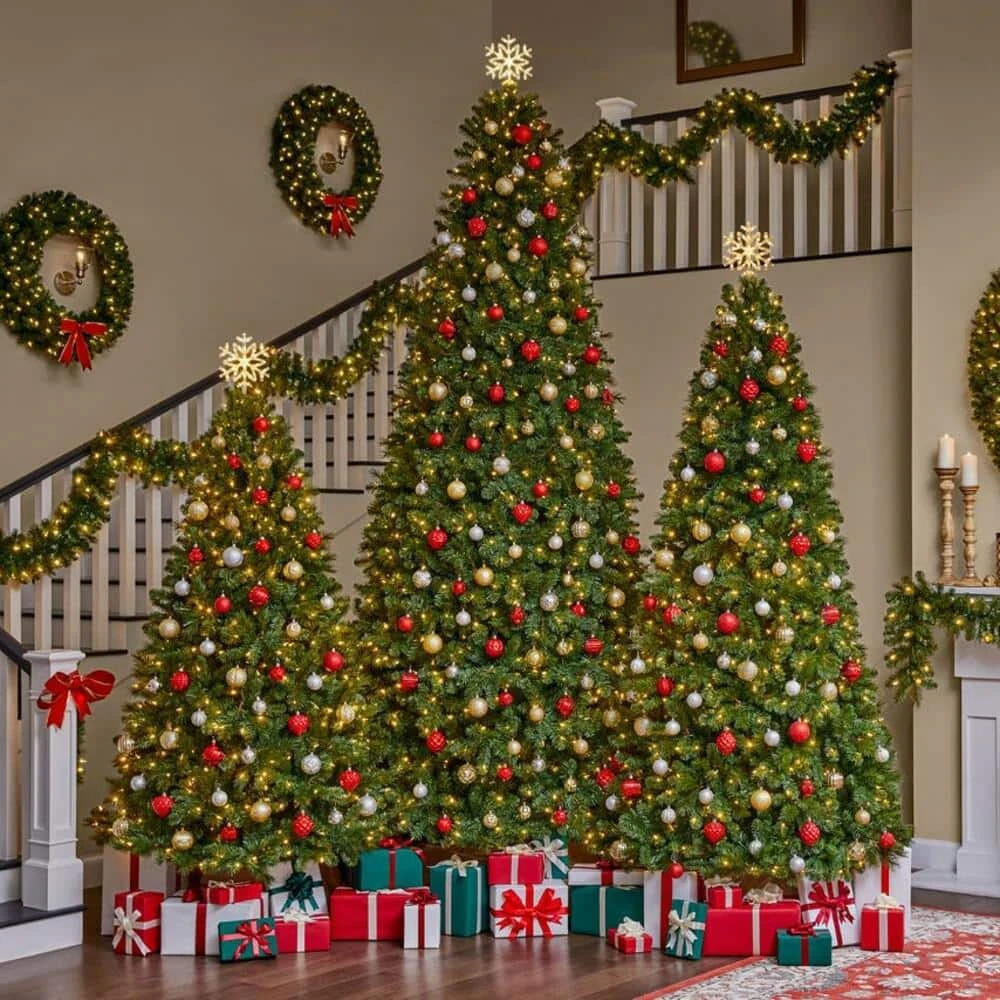 Home Accents Holiday 9 ft Wesley Pine Christmas Tree 8 Home Accents Holiday 9 ft Wesley Pine Christmas Tree - Image 6